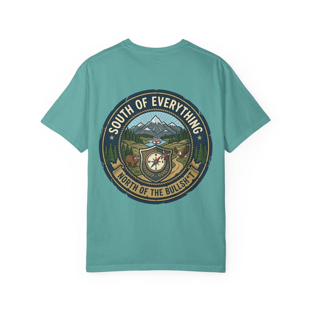 South of Everything T-Shirt — Outdoor Compass Graphic Tee