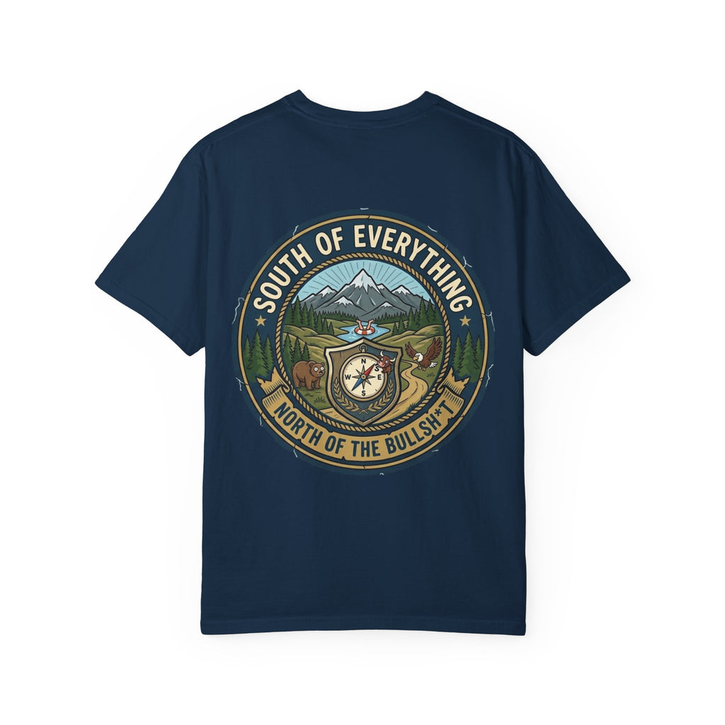 South of Everything T-Shirt — Outdoor Compass Graphic Tee