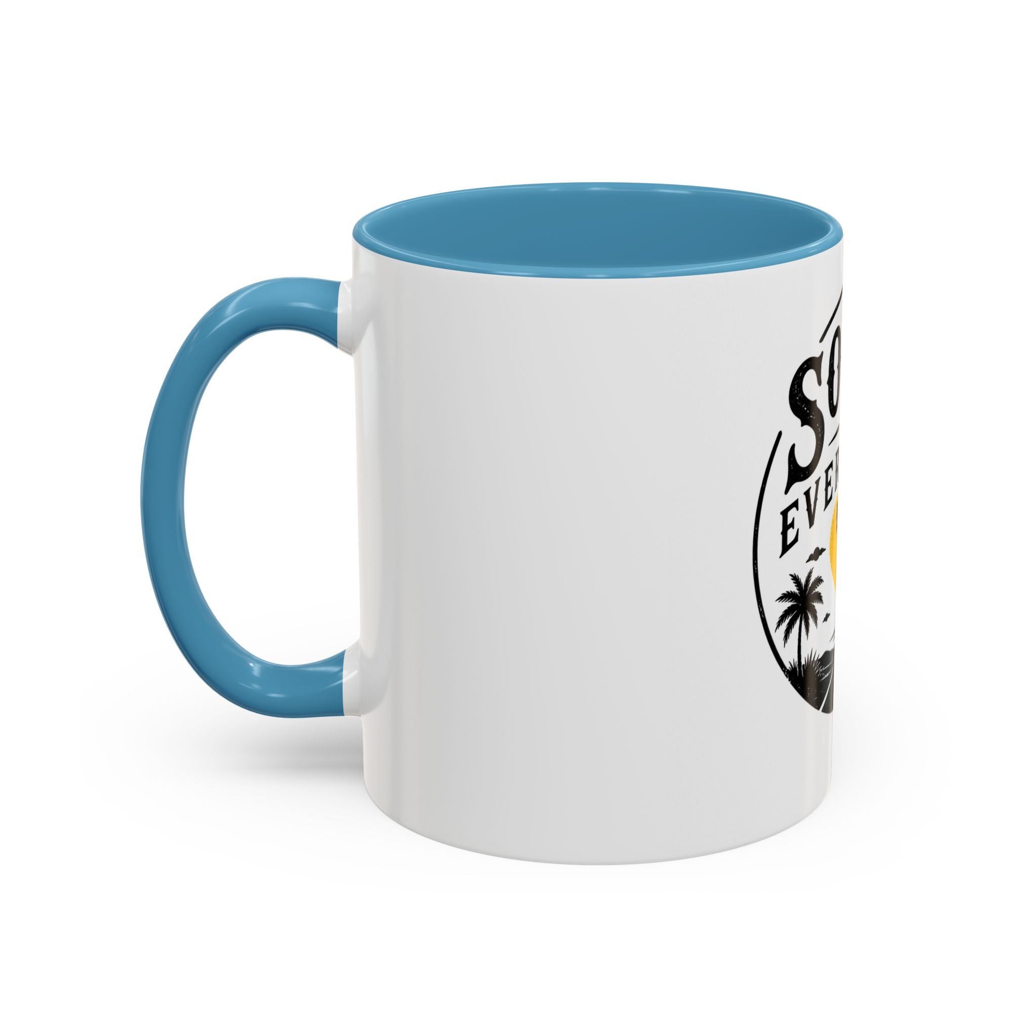 South of Everything Coffee Mug – Retro Desert Road Travel Accent Mug (11/15oz)
